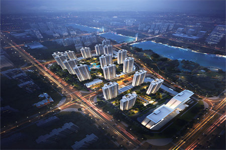 金地翰林套三精装带车库3室2厅2卫124㎡