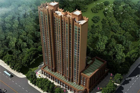 城西熙城国际3室2厅1卫137m2毛坯房两位